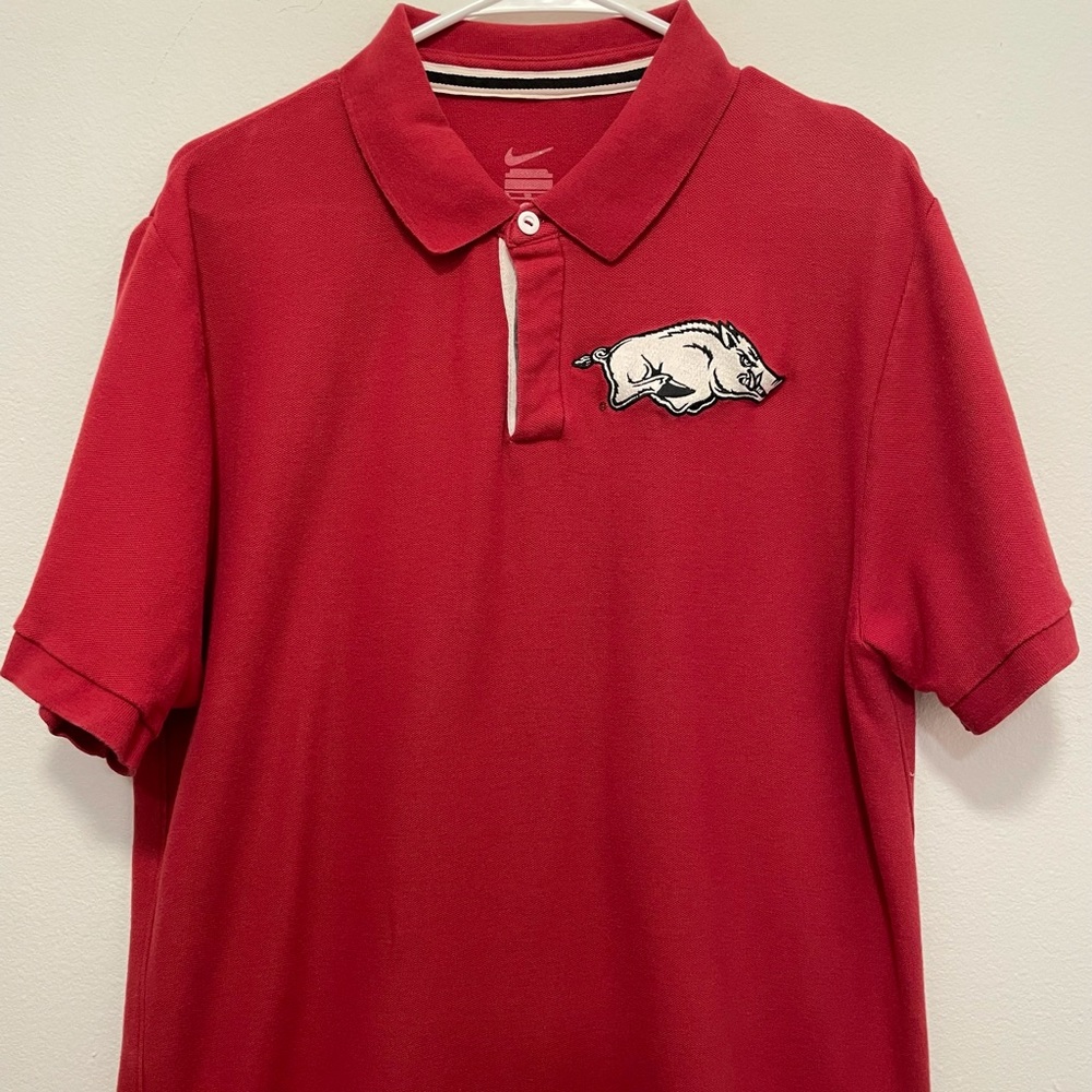 Arkansas Razorbacks Men’s Nike Polo Shirt Size XL